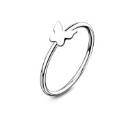 Butterfly Shaped Nose Rings NSKR-12n